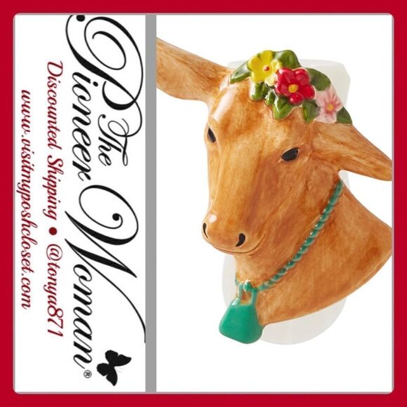 🦋 New Pioneer Woman Brown Cow Scent Charm Fragrance Oil Diffuser - Picture 1 of 7